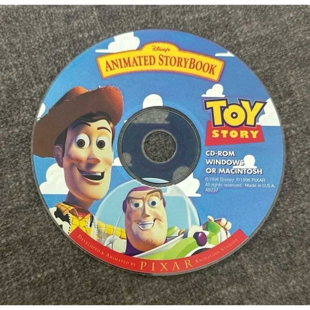 Disney's Animated Storybook Toy Story‎ (PC CD, 1996)